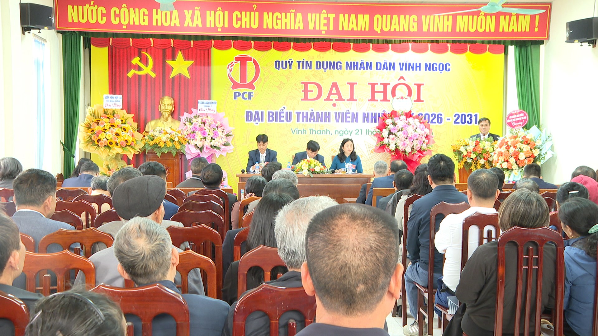 QUỸ TÍN DỤNG NHÂN DÂN VĨNH NGỌC TỔ CHỨC ĐẠI HỘI DẠI BIỂU THÀNH VIÊN NHIỆM KỲ 2026 – 2031- Ảnh 8.