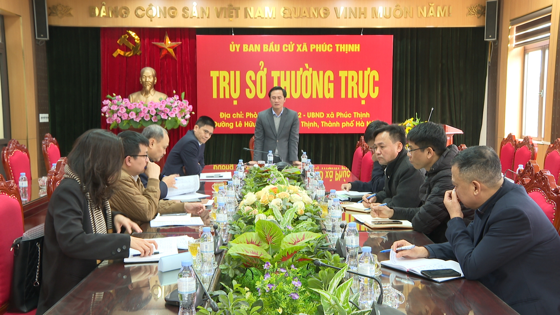 Phúc Thịnh tổ chức hội nghị phối hợp triển khai thực hiện 11 chỉ tiêu phát triển kinh tế - xã hội năm 2026- Ảnh 1.