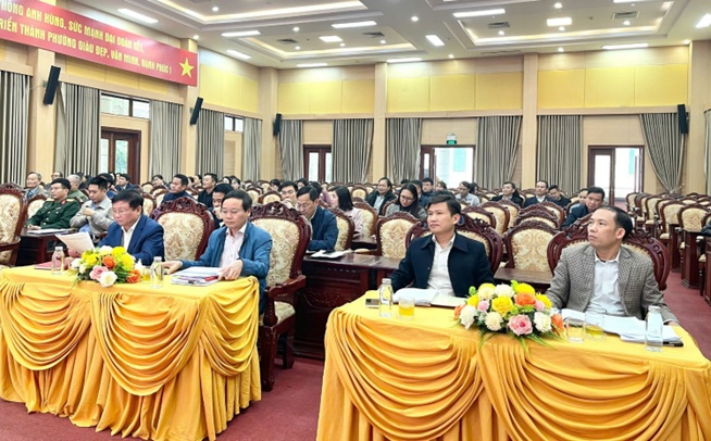 Đảng ủy xã Hoài Đức tổ chức hội nghị Ban lãnh đạo mở rộng giới thiệu người ứng cử đại biểu HĐND Thành phố và đại biểu HĐND xã, nhiệm kỳ 2026-2031- Ảnh 2.