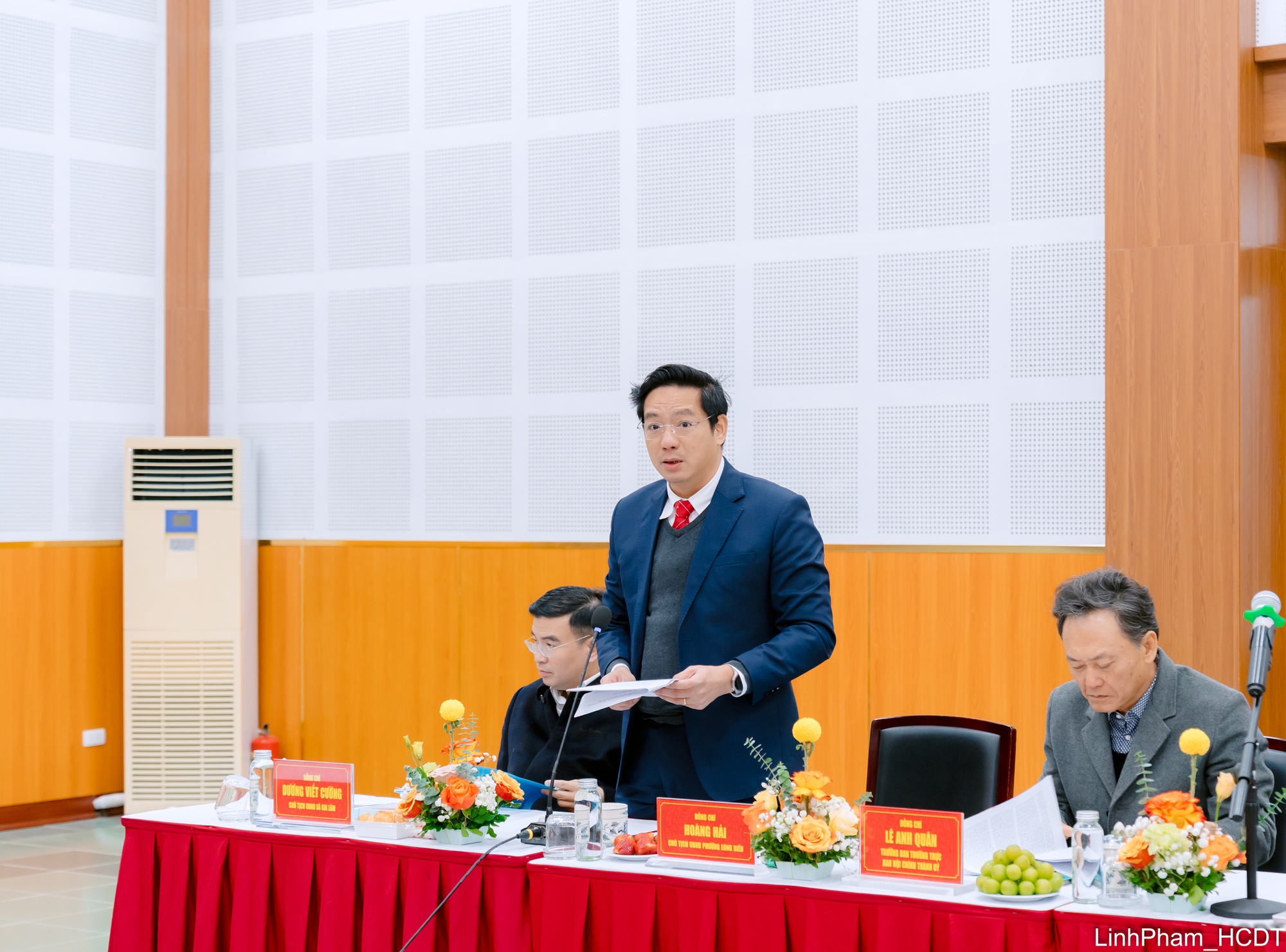 UBND xã Gia Lâm được bầu làm Cụm trưởng Cụm thi đua số 5 thành phố Hà Nội năm 2026- Ảnh 2.