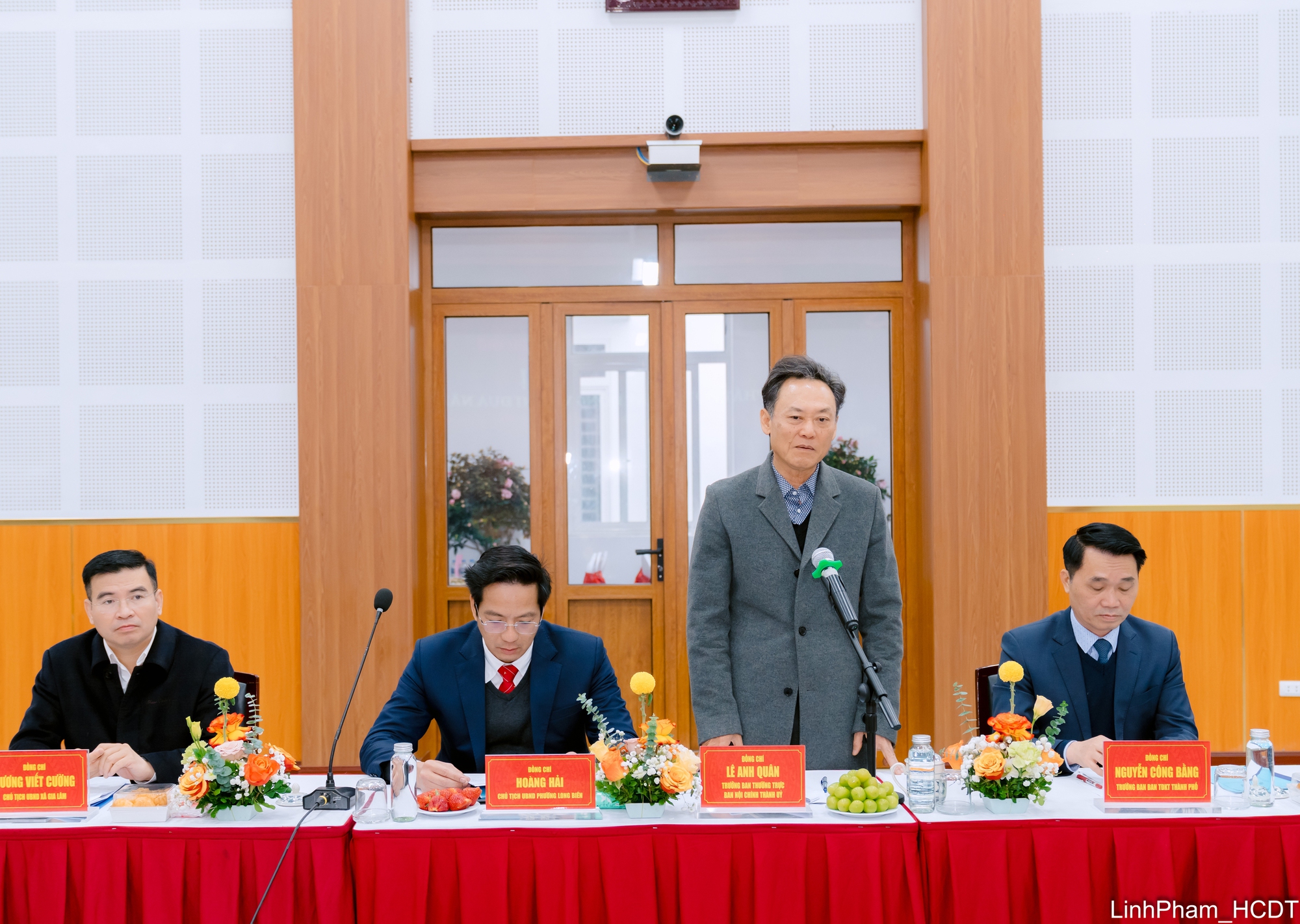 UBND xã Gia Lâm được bầu làm Cụm trưởng Cụm thi đua số 5 thành phố Hà Nội năm 2026- Ảnh 4.