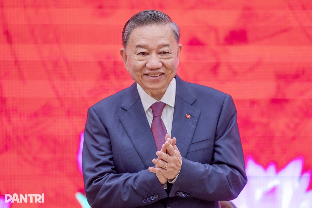 Ông Tô Lâm tái đắc cử Tổng Bí thư khóa XIV- Ảnh 1.