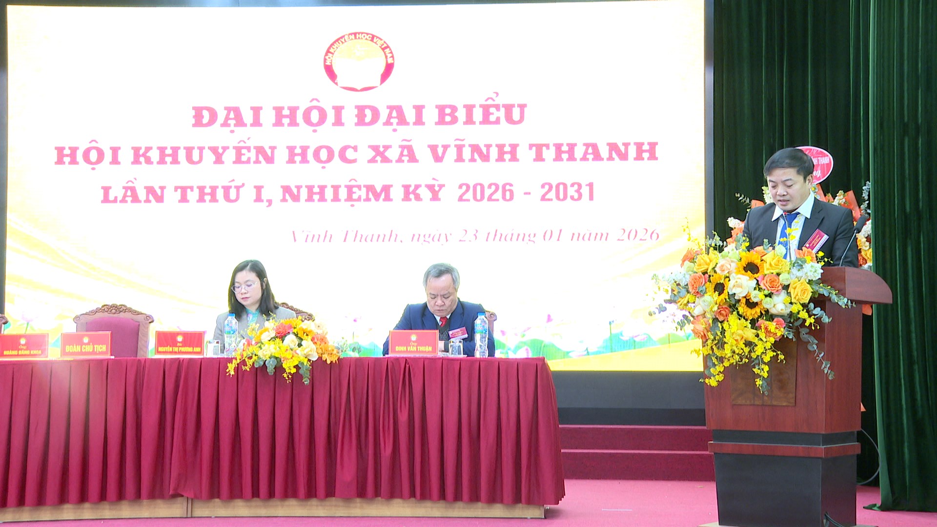ĐẠI HỘI ĐẠI BIỂU HỘI KHUYẾN HỌC XÃ VĨNH THANH NHIỆM KỲ 2026 – 2031 THÀNH CÔNG TỐT ĐẸP- Ảnh 7.