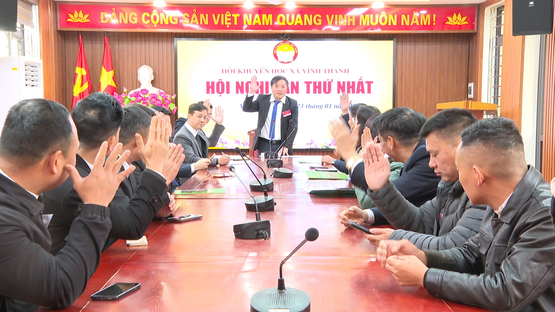 ĐẠI HỘI ĐẠI BIỂU HỘI KHUYẾN HỌC XÃ VĨNH THANH NHIỆM KỲ 2026 – 2031 THÀNH CÔNG TỐT ĐẸP- Ảnh 11.