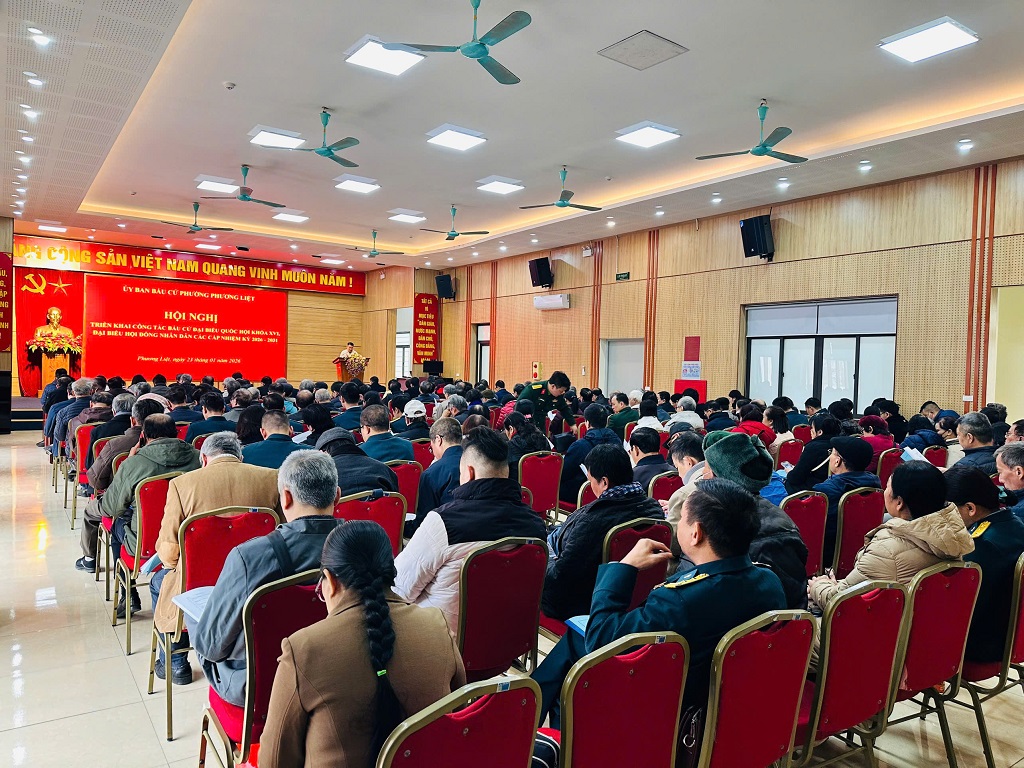 PHƯỜNG PHƯƠNG LIỆT: QUYẾT TÂM CHÍNH TRỊ CAO NHẤT TRONG TRIỂN KHAI CÔNG TÁC BẦU CỬ NHIỆM KỲ 2026 - 2031- Ảnh 5.