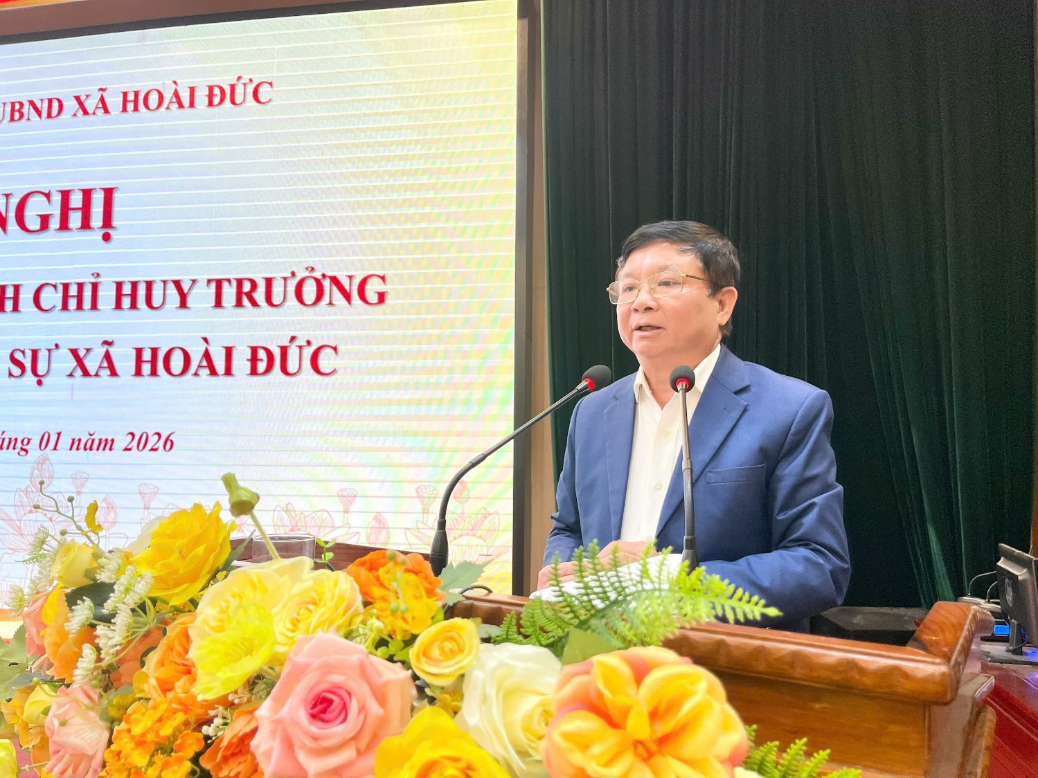 Đảng ủy xã Hoài Đức tổ chức hội nghị Ban lãnh đạo mở rộng giới thiệu người ứng cử đại biểu HĐND Thành phố và đại biểu HĐND xã, nhiệm kỳ 2026-2031- Ảnh 8.