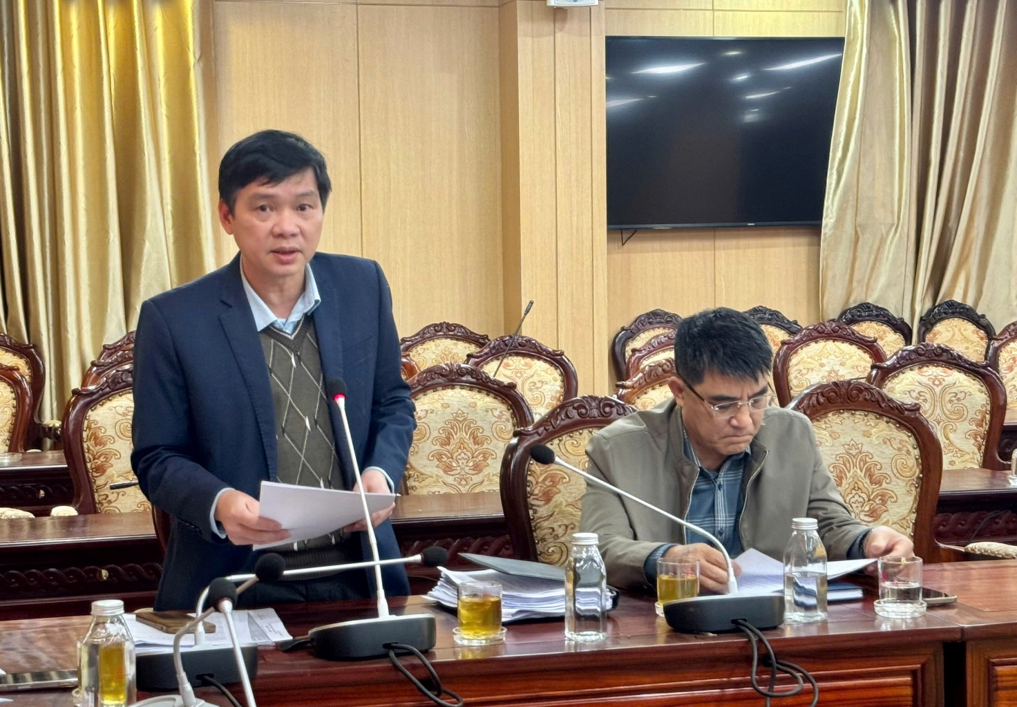 UBND xã Hoài Đức tổ chức hội nghị Ban lãnh đạo UBND xã mở rộng thảo luận, giới thiệu người ứng cử đại biểu HĐND xã, nhiệm kỳ 2026 - 2031- Ảnh 2.