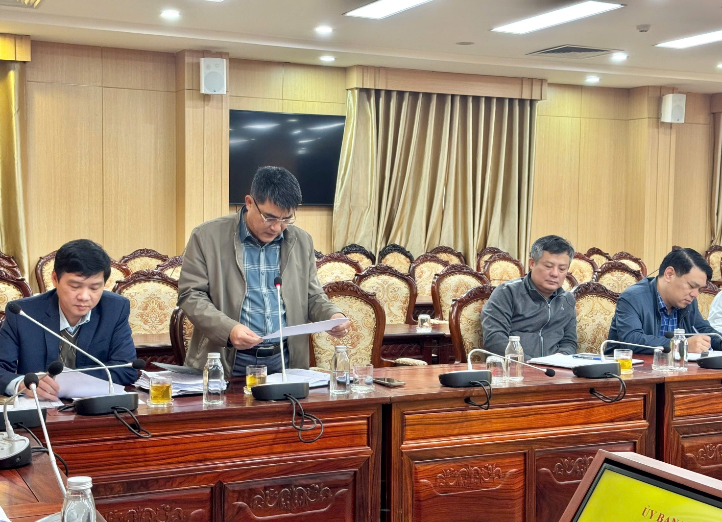 UBND xã Hoài Đức tổ chức hội nghị Ban lãnh đạo UBND xã mở rộng thảo luận, giới thiệu người ứng cử đại biểu HĐND xã, nhiệm kỳ 2026 - 2031- Ảnh 3.