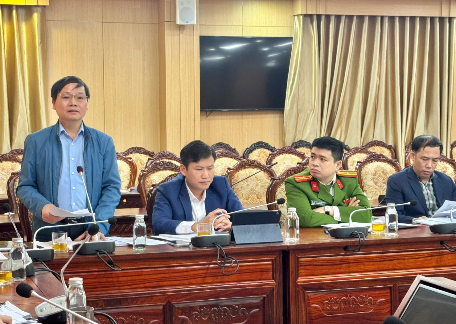 Thường trực Đảng uỷ xã Hoài Đức tổ chức hội nghị nghe Báo cáo tiến độ công tác bầu cử đại biểu HĐND các cấp nhiệm kỳ 2026 – 2031.- Ảnh 2.