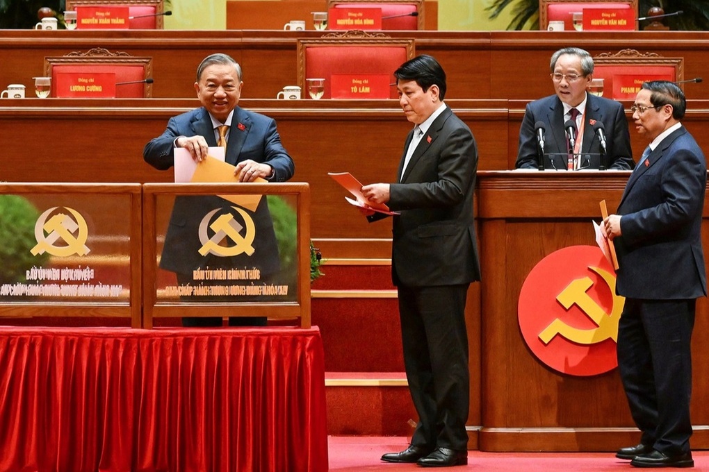 Sáng nay, Ban Chấp hành Trung ương khóa XIV họp phiên đầu tiên- Ảnh 1.