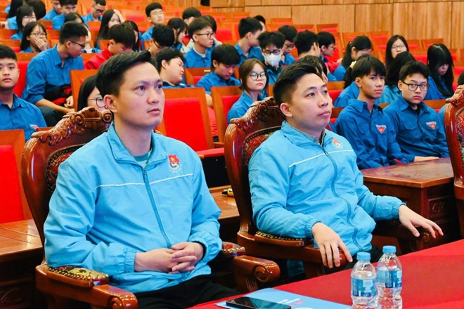 Đoàn thanh niên xã Hoài Đức tổ chức tuyên truyền, phổ biến pháp luật về đảm bảo trật tự an toàn giao thông năm 2026- Ảnh 3.