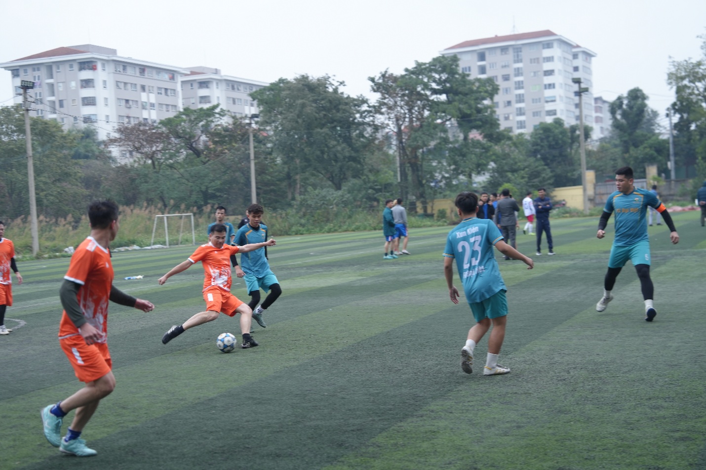 Sôi nổi Giải giao lưu bóng đá xã Gia Lâm lần thứ I năm 2026 chào mừng thành công Đại hội Đảng toàn quốc lần thứ XIV.- Ảnh 7.