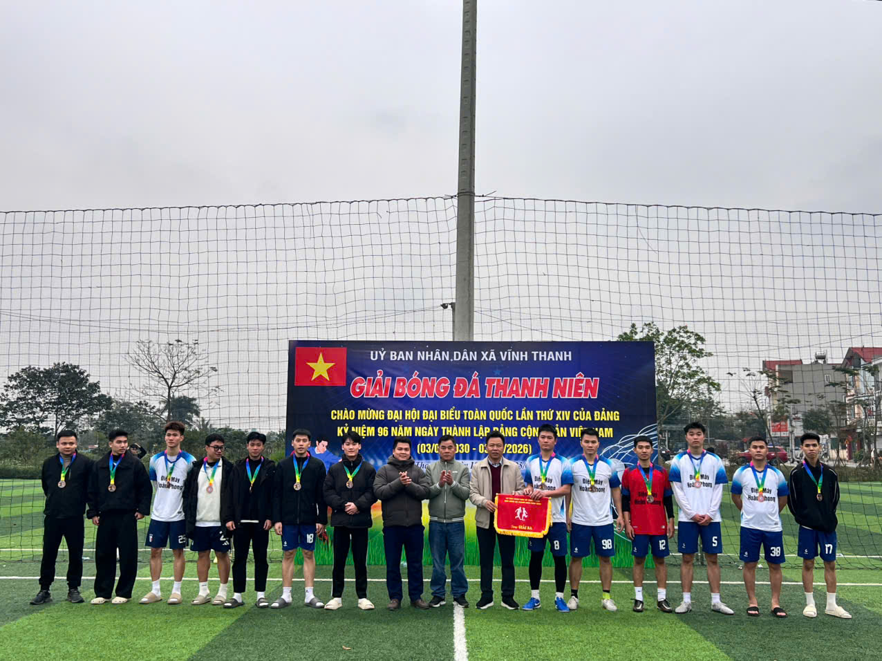 XÃ VĨNH THANH SÔI NỔI LOẠT TRẬN VÒNG BÁN KẾT GIẢI BÓNG ĐÁ THANH NIÊN NĂM 2026- Ảnh 4.