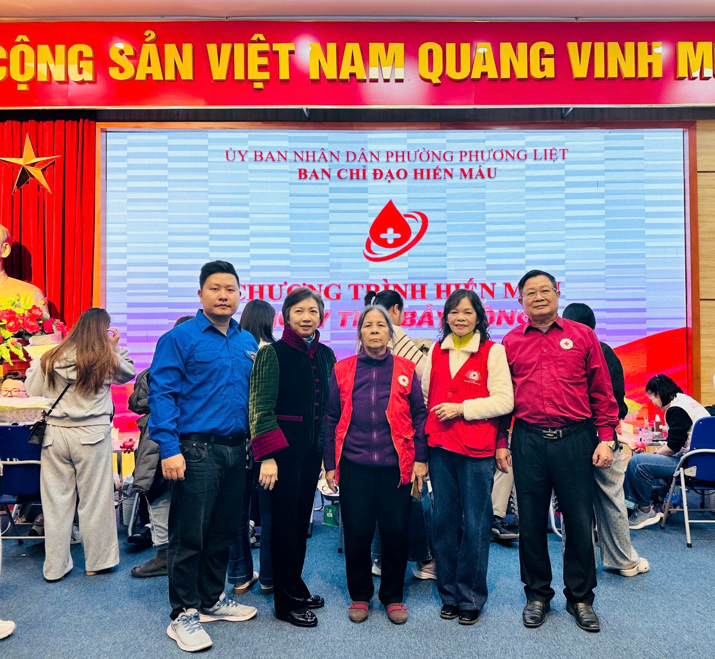 PHƯỜNG PHƯƠNG LIỆT TỔ CHỨC THÀNH CÔNG NGÀY HỘI HIẾN MÁU TÌNH NGUYỆN "NGÀY THỨ BẢY HỒNG"- Ảnh 2.