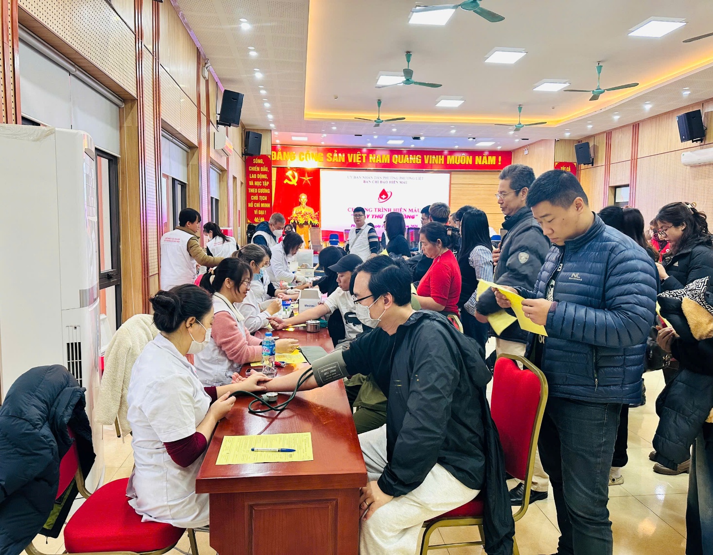 PHƯỜNG PHƯƠNG LIỆT TỔ CHỨC THÀNH CÔNG NGÀY HỘI HIẾN MÁU TÌNH NGUYỆN "NGÀY THỨ BẢY HỒNG"- Ảnh 8.