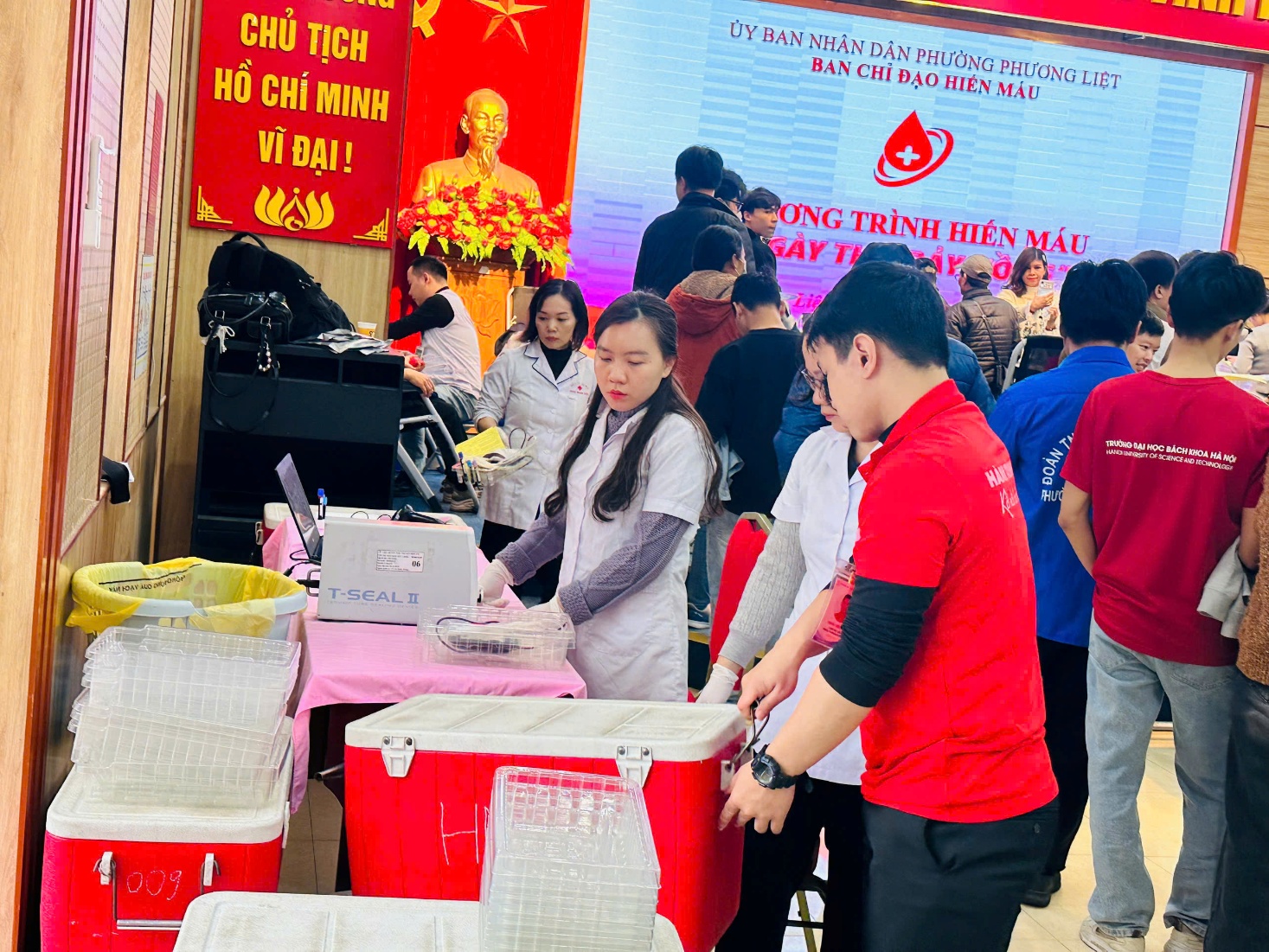 PHƯỜNG PHƯƠNG LIỆT TỔ CHỨC THÀNH CÔNG NGÀY HỘI HIẾN MÁU TÌNH NGUYỆN "NGÀY THỨ BẢY HỒNG"- Ảnh 10.