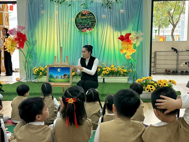 Phát triển ngôn ngữ và thẩm mỹ: Nền tảng cho sự phát triển toàn diện của trẻ mầm non- Ảnh 2.