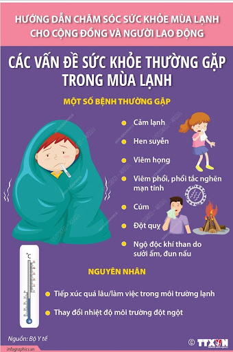 Bảo vệ sức khỏe trước ảnh hưởng của rét đậm, rét hại- Ảnh 1.