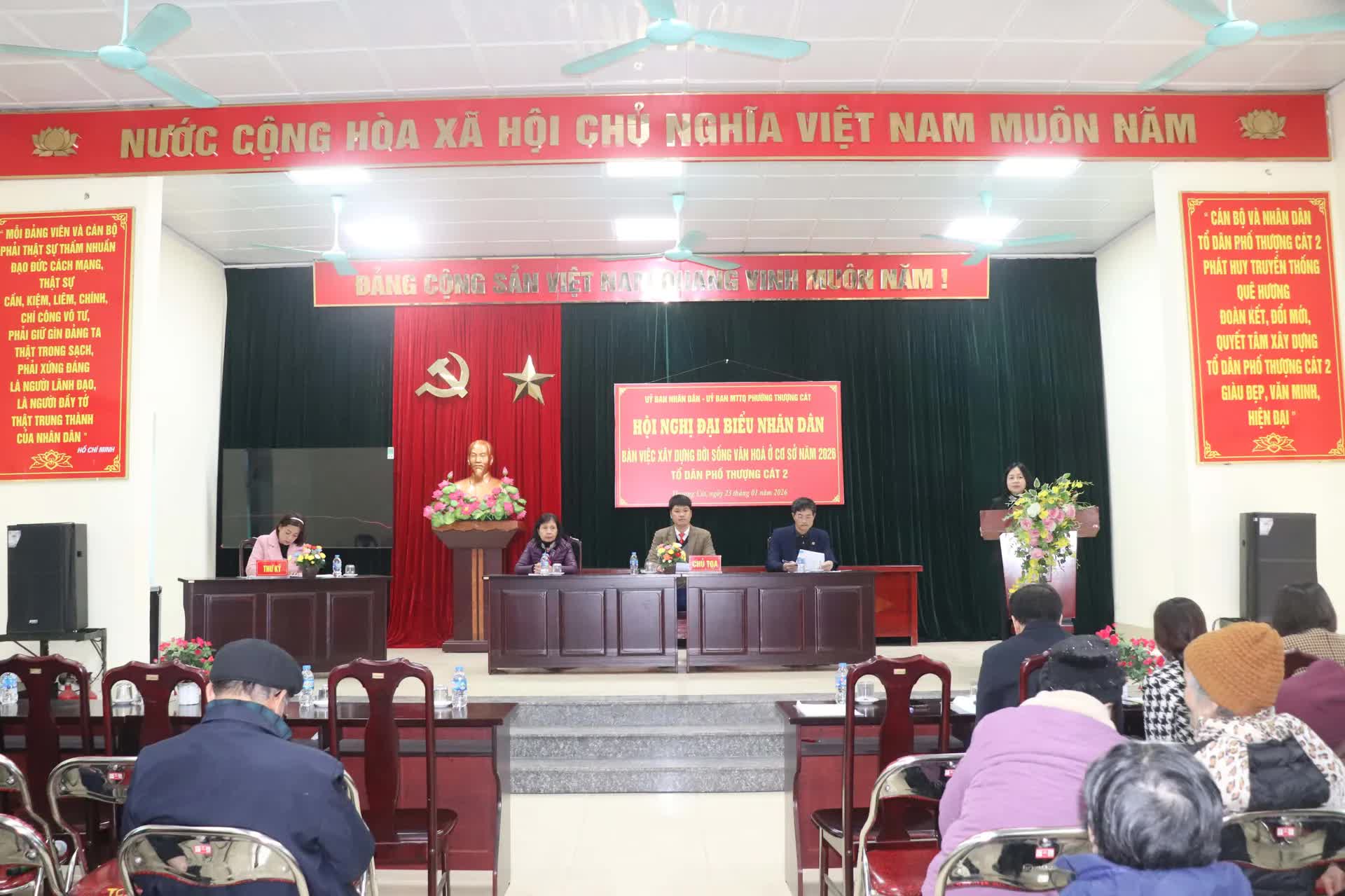 Phát huy quyền làm chủ của Nhân dân trong xây dựng nếp sống văn minh tại Thượng Cát- Ảnh 1.