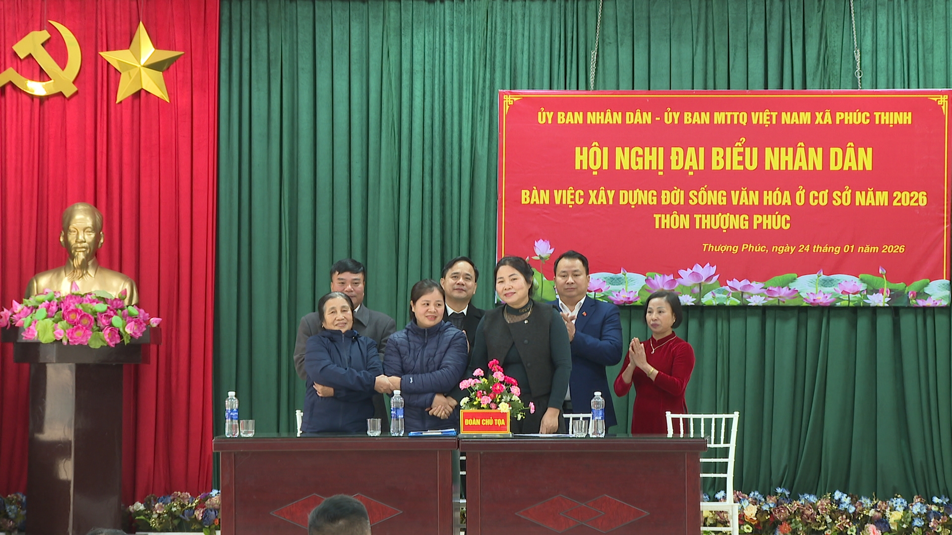 Hội nghị đại biểu nhân dân thôn Thượng Phúc bàn việc xây dựng đời sống văn hóa năm 2026- Ảnh 2.