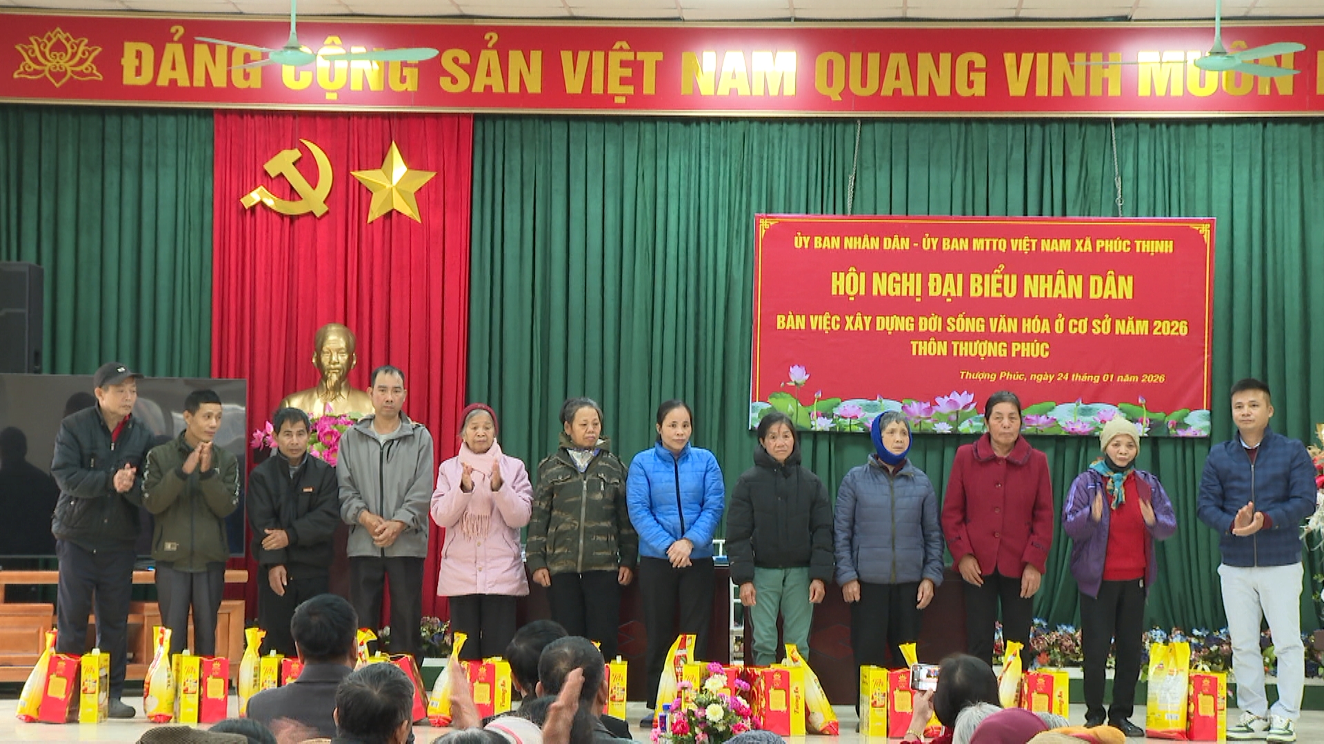 Hội nghị đại biểu nhân dân thôn Thượng Phúc bàn việc xây dựng đời sống văn hóa năm 2026- Ảnh 4.