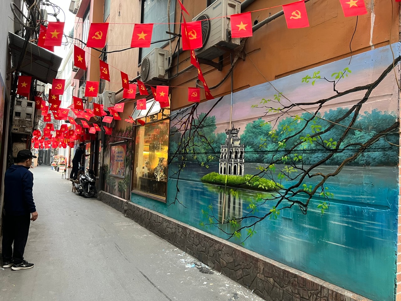 "Ngõ phố Hạnh phúc" trong những ngày hội của toàn Đảng, toàn dân- Ảnh 2.