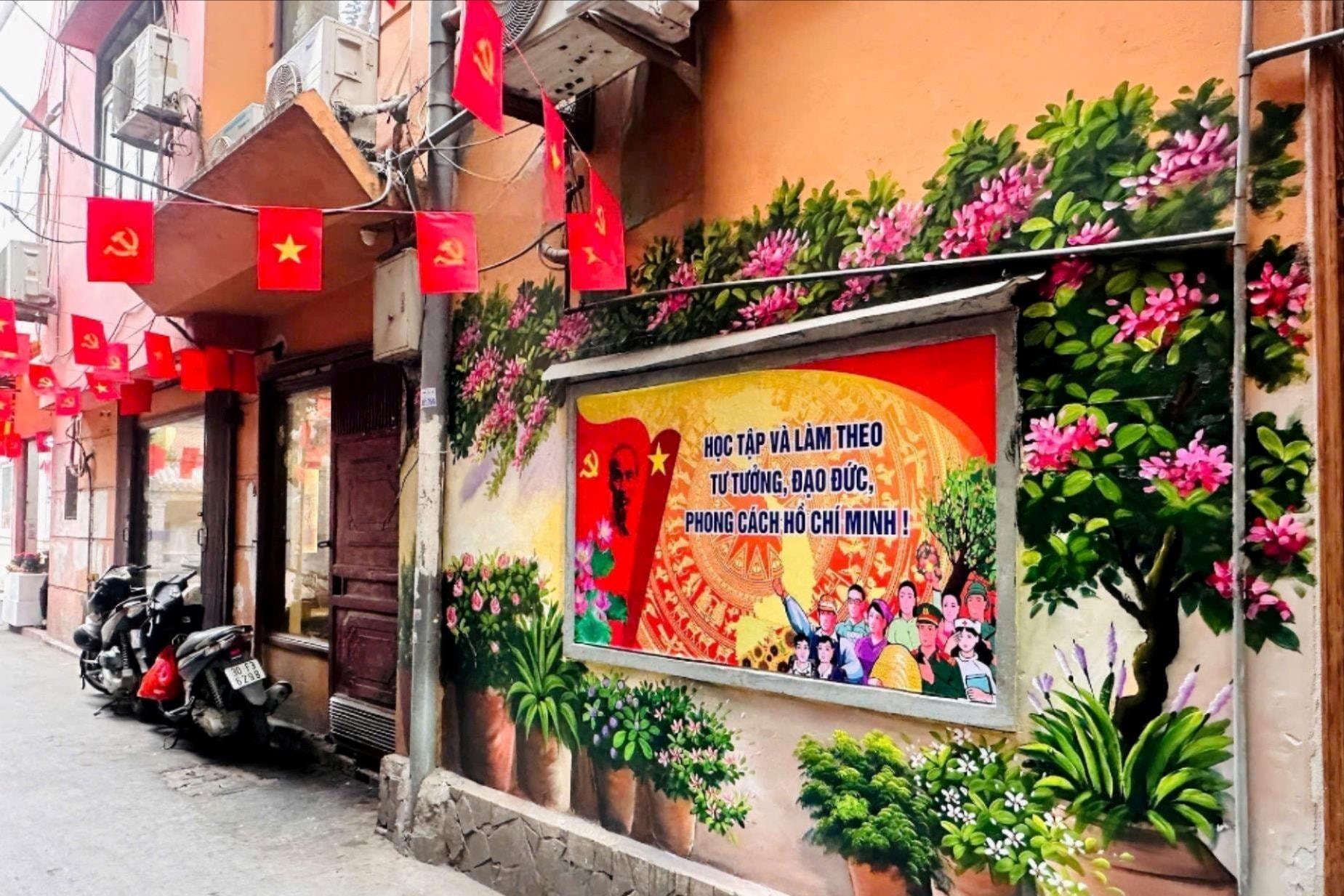 "Ngõ phố Hạnh phúc" trong những ngày hội của toàn Đảng, toàn dân- Ảnh 5.