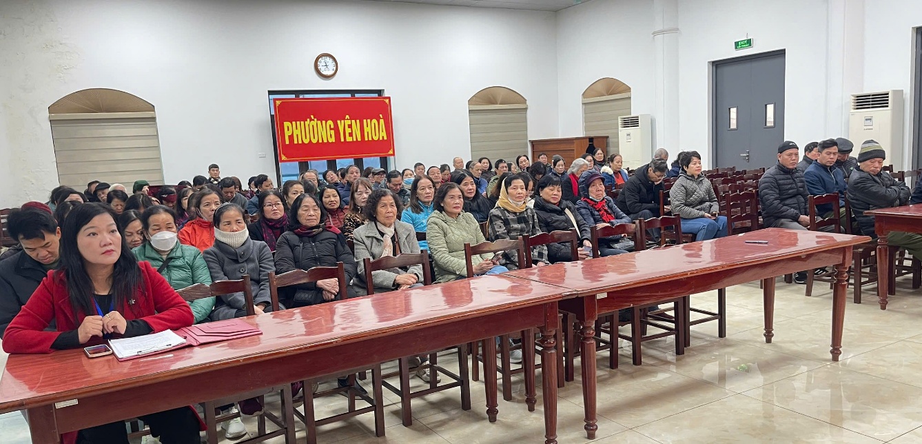 Phường Yên Hòa tổ chức tập huấn kiến thức cho các thành viên Tổ tự giám sát an toàn thực phẩm tại cộng đồng- Ảnh 2.