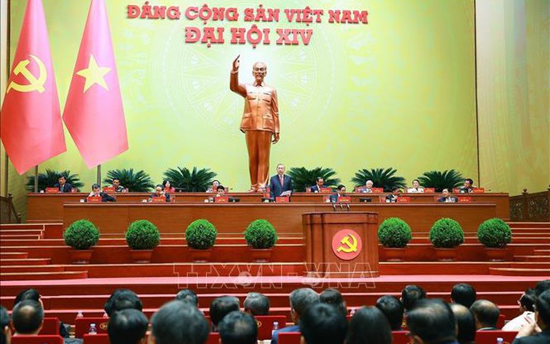 Đồng chí Tô Lâm được bầu giữ chức Tổng Bí thư Ban Chấp hành Trung ương Đảng khoá XIV- Ảnh 4.