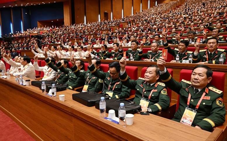 Đồng chí Tô Lâm được bầu giữ chức Tổng Bí thư Ban Chấp hành Trung ương Đảng khoá XIV- Ảnh 9.