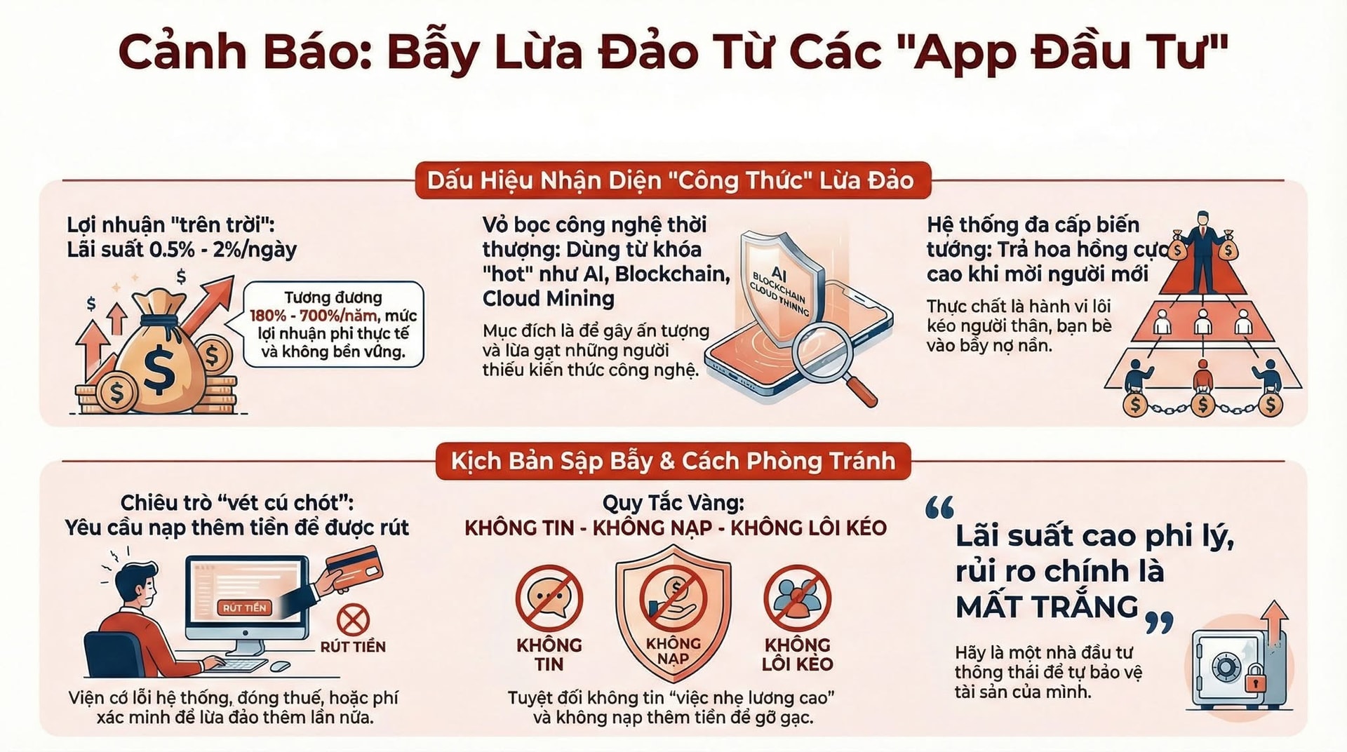 Cận Tết, cẩn thận sập “bẫy” lừa đảo tài chính- Ảnh 1.