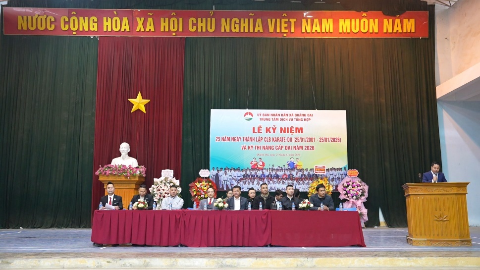 Karatedo Quảng Oai: 25 năm xây dựng và phát triển phong trào- Ảnh 1.