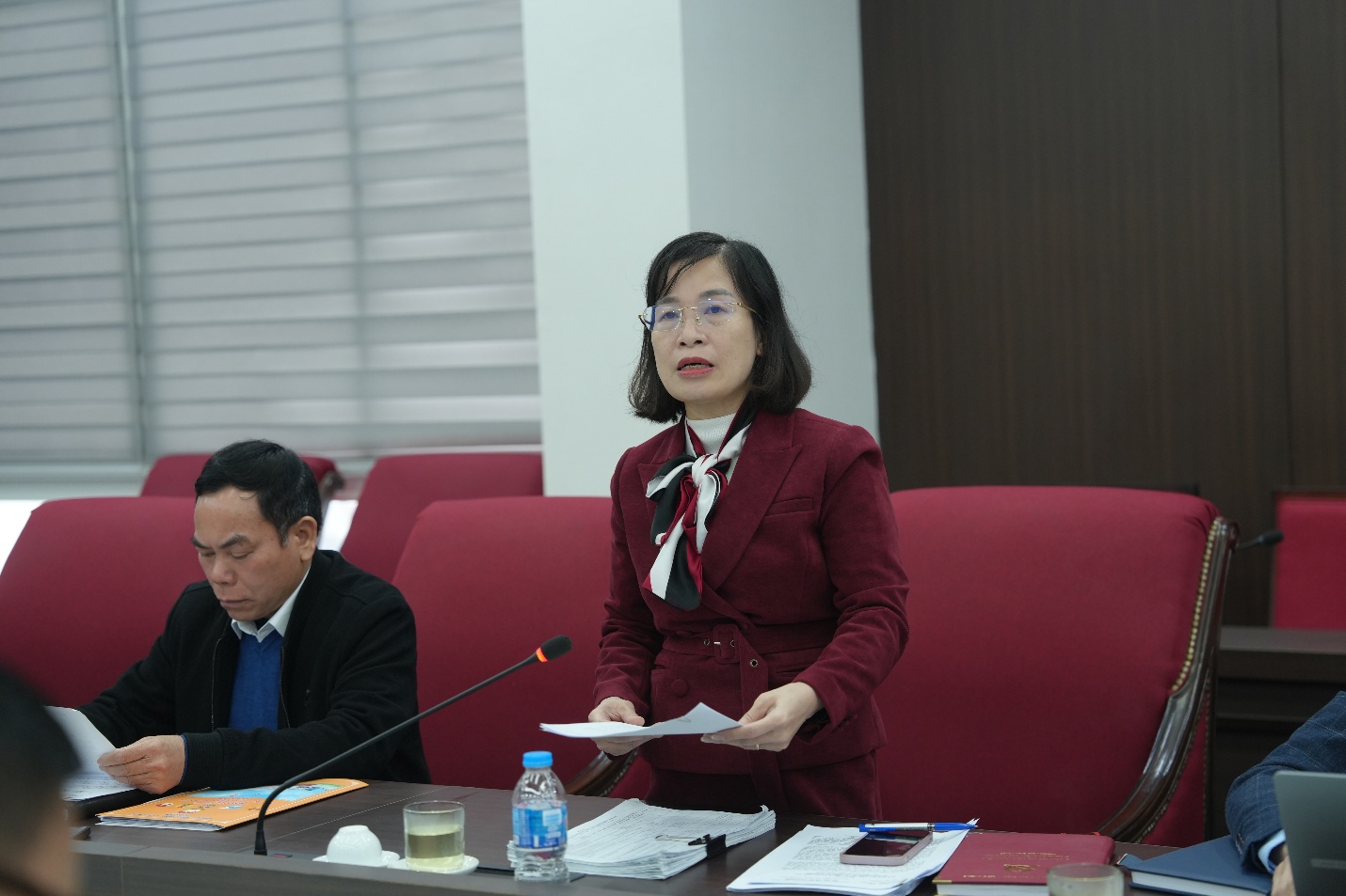 BCĐ Bầu cử và Ủy ban Bầu cử xã Gia Lâm giao ban rà soát tiến độ công tác bầu cử- Ảnh 2.