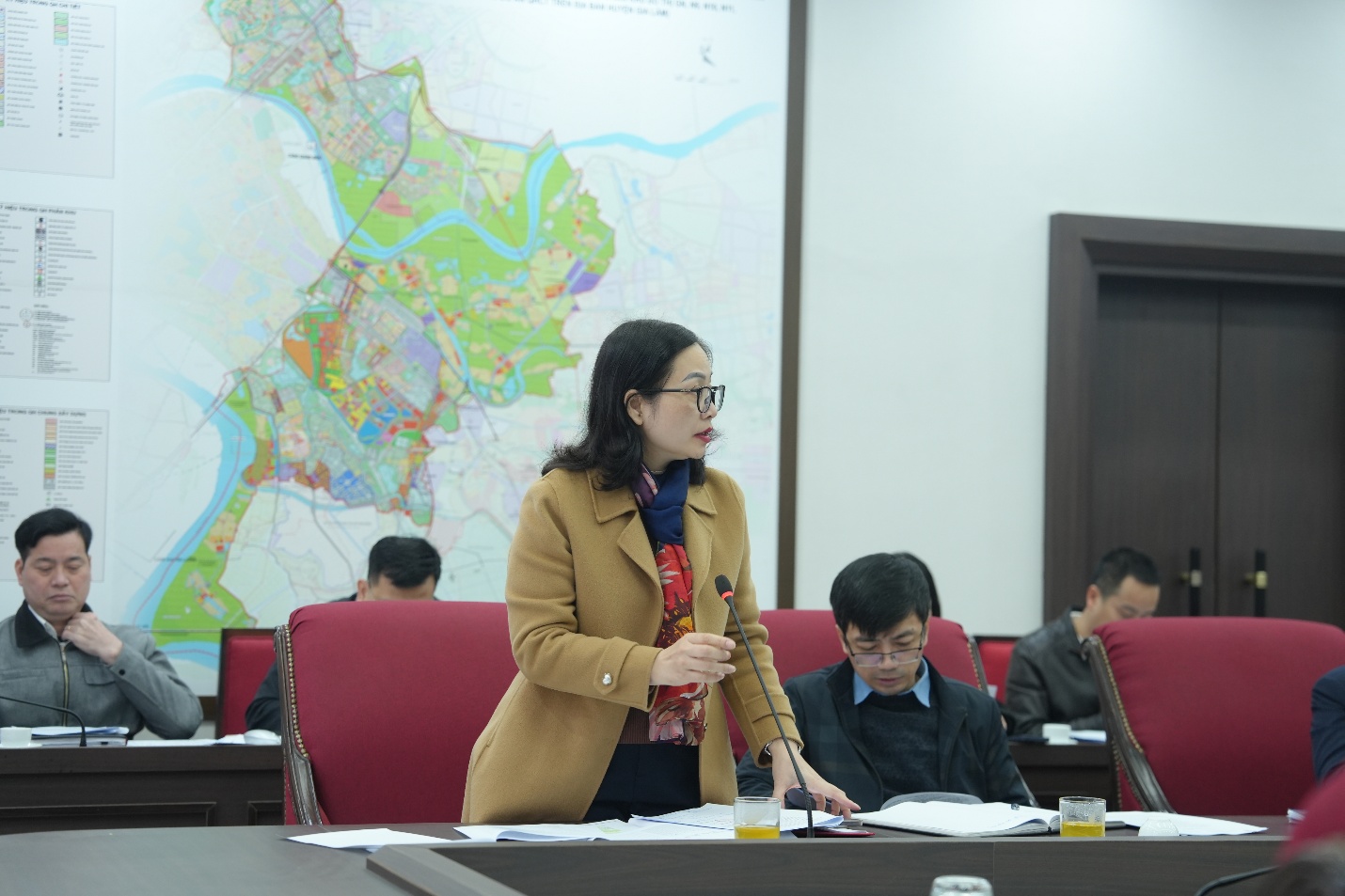 BCĐ Bầu cử và Ủy ban Bầu cử xã Gia Lâm giao ban rà soát tiến độ công tác bầu cử- Ảnh 3.