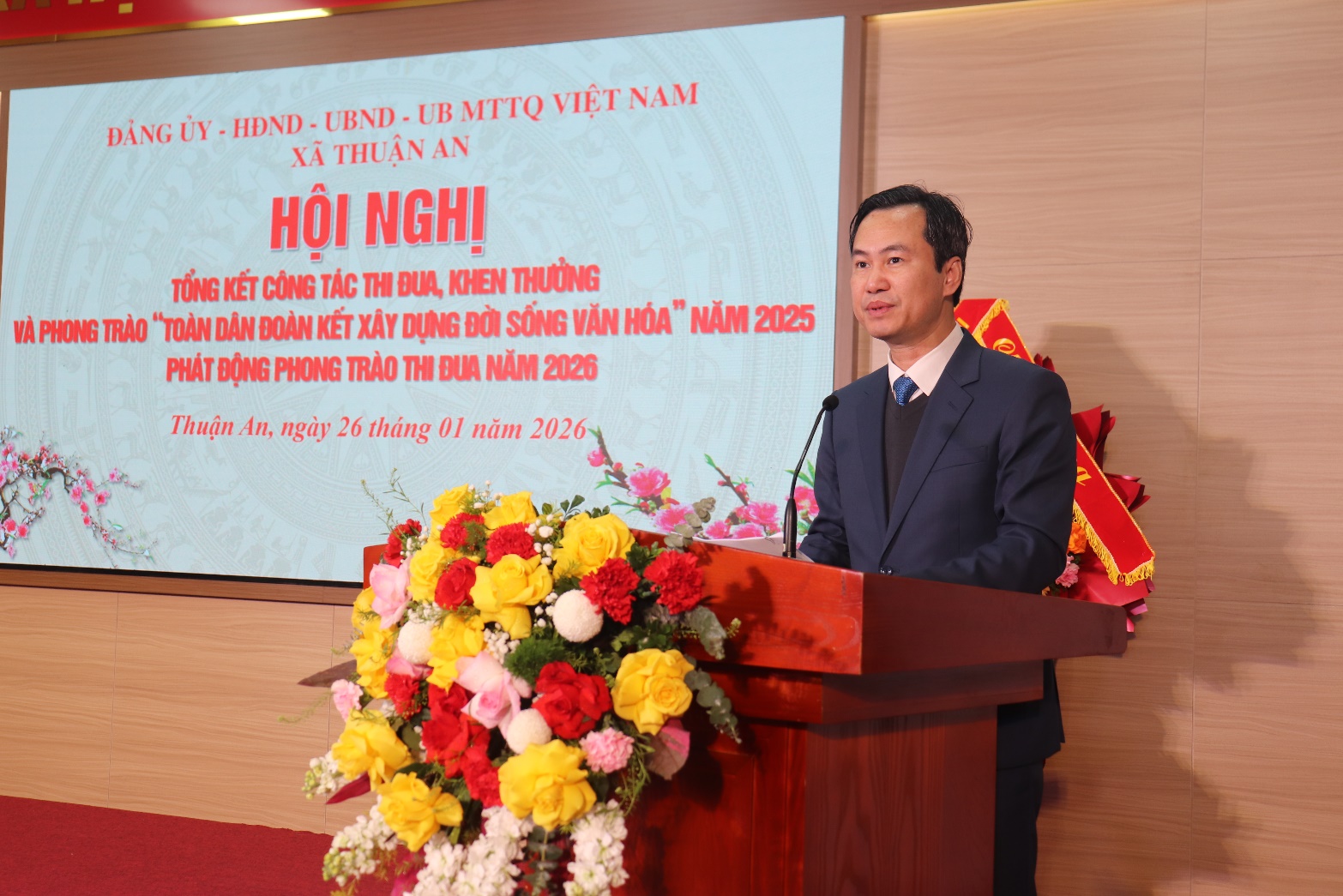 Xã Thuận An tổng kết công tác thi đua, khen thưởng và phong trào “Toàn dân đoàn kết xây dựng đời sống văn hóa” năm 2025, phát động phong trào thi đua năm 2026- Ảnh 3.