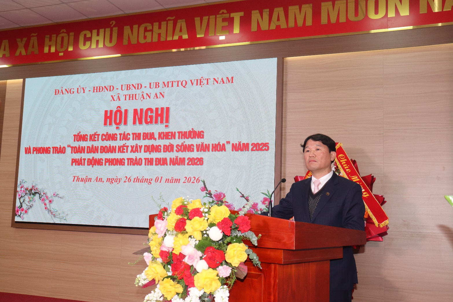 Xã Thuận An tổng kết công tác thi đua, khen thưởng và phong trào “Toàn dân đoàn kết xây dựng đời sống văn hóa” năm 2025, phát động phong trào thi đua năm 2026- Ảnh 6.