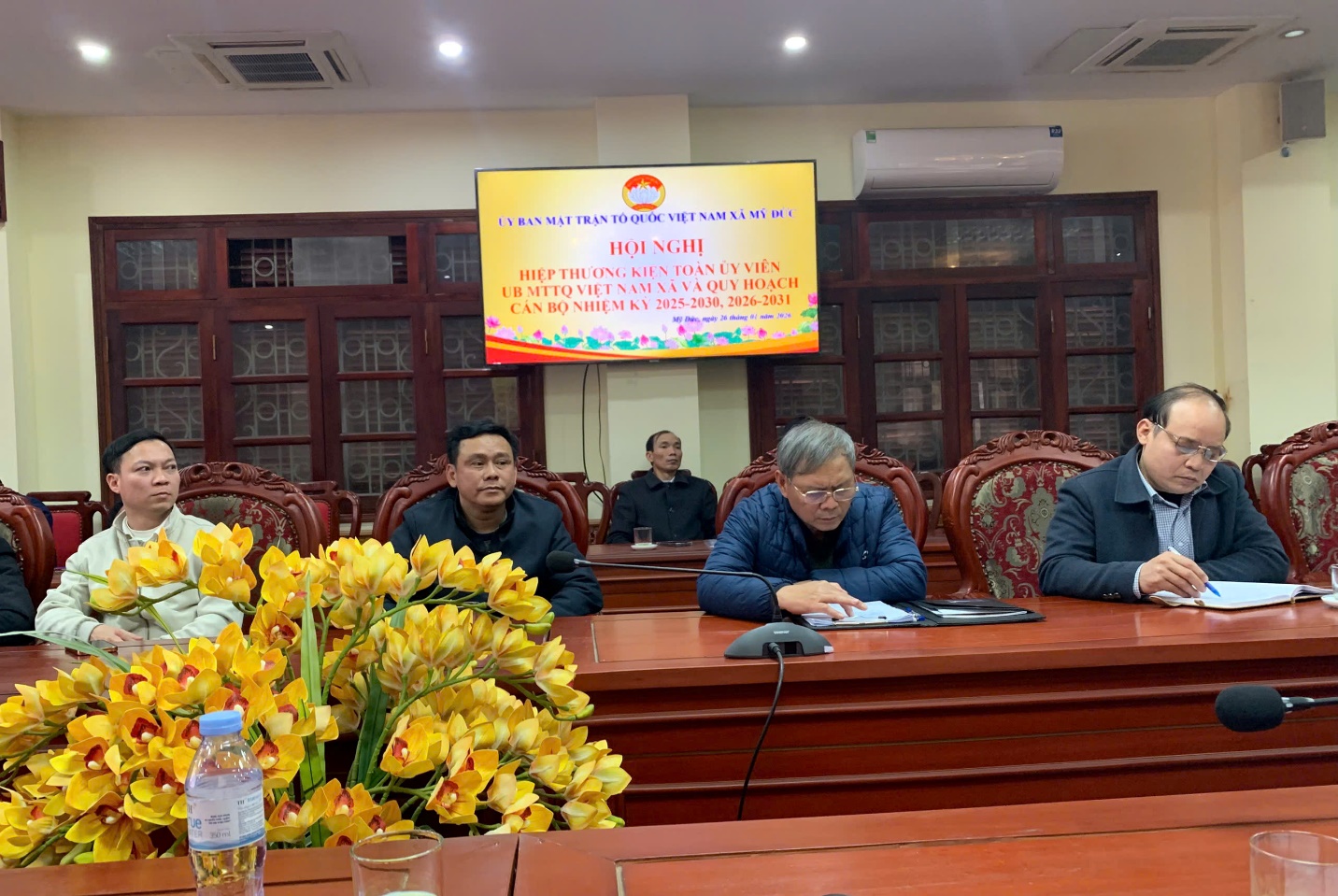 Hội nghị hiệp thương kiện toàn Ủy viên Ủy ban MTTQ Việt Nam xã Mỹ Đức- Ảnh 6.