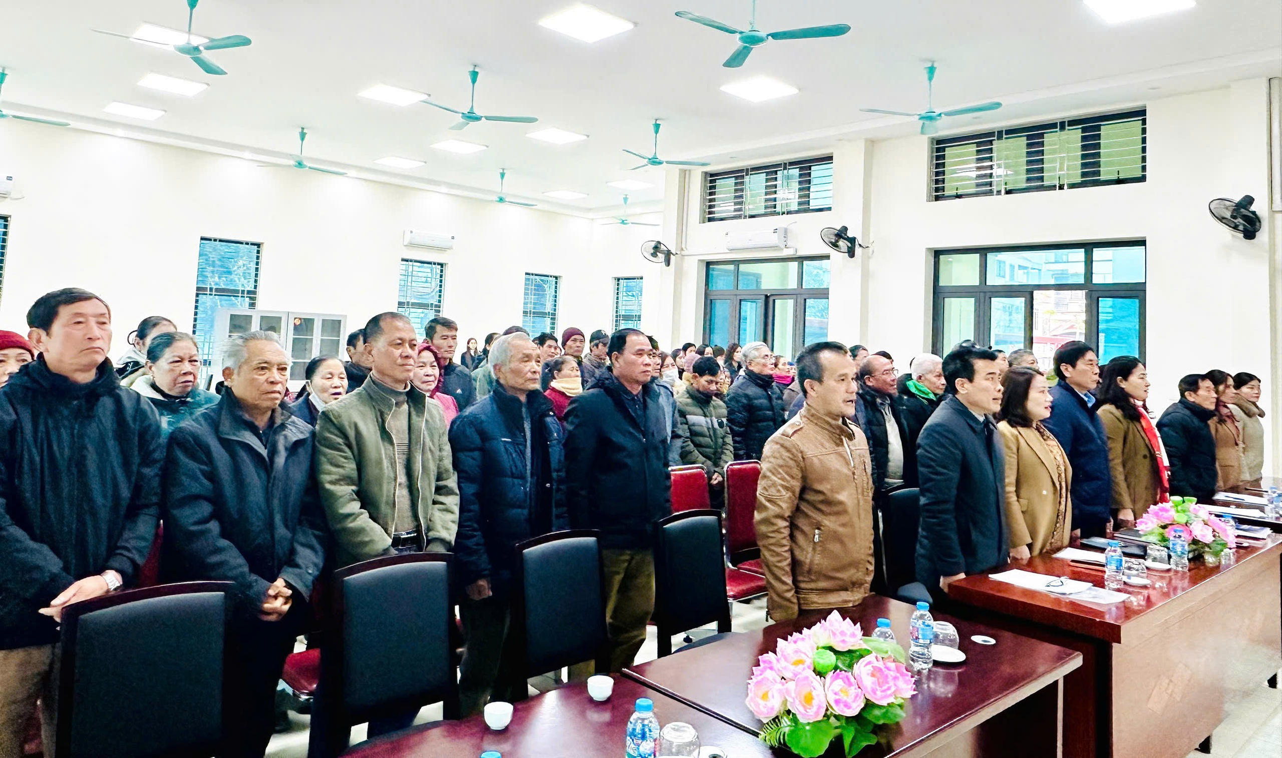 THÔN BA CHỮ TỔ CHỨC HỘI NGHỊ ĐẠI BIỂU NHÂN DÂN BÀN XÂY DỰNG ĐỜI SỐNG VĂN HÓA NĂM 2026- Ảnh 1.