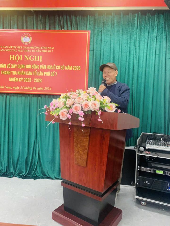 PHƯỜNG LĨNH NAM TỔ CHỨC THÀNH CÔNG HỘI NGHỊ ĐẠI BIỂU NHÂN DÂN VÀ BẦU BAN THANH TRA NHÂN DÂN- Ảnh 12.