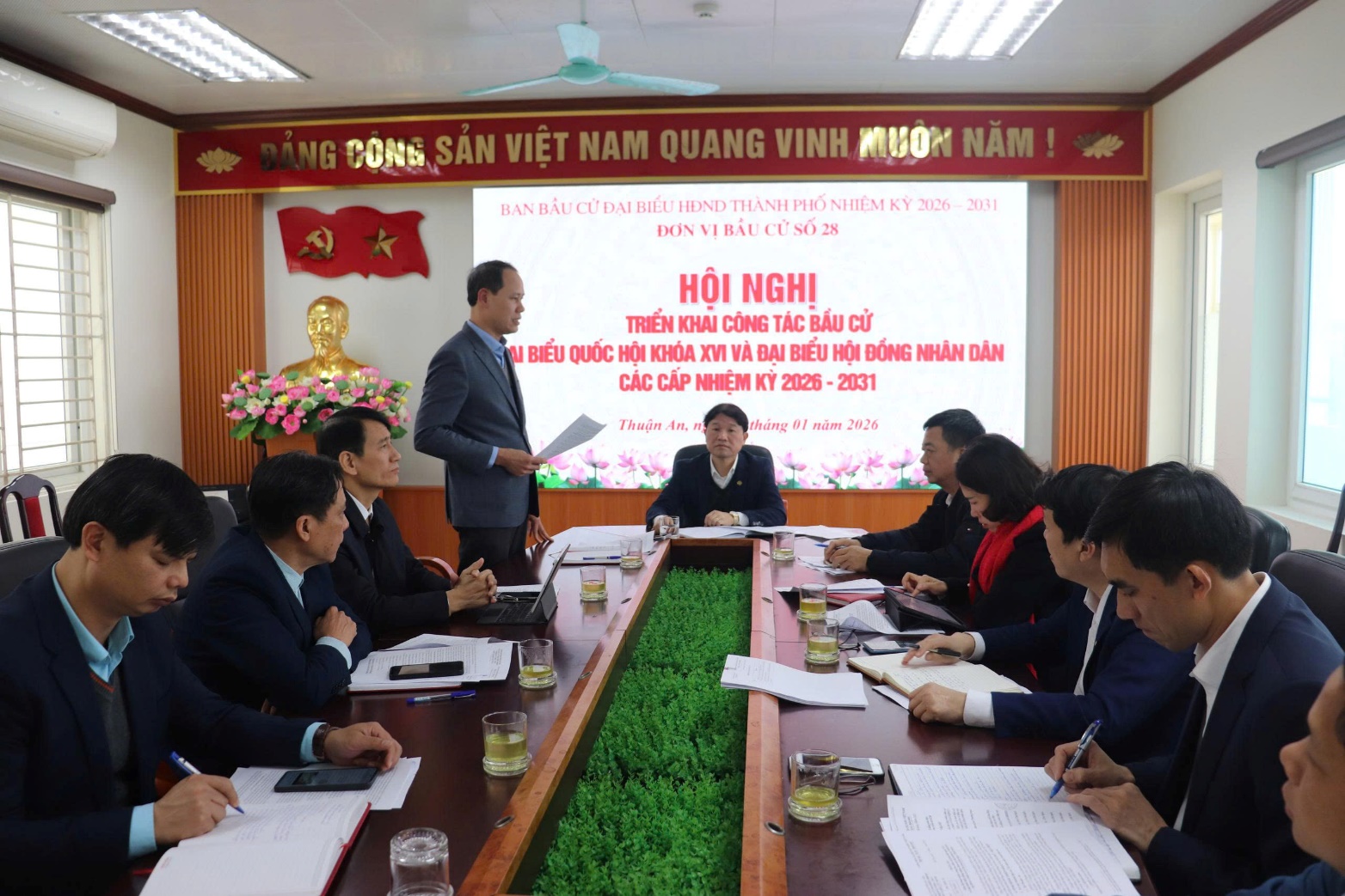 Ban Bầu cử Đại biểu HĐND Thành phố Hà Nội nhiệm kỳ 2026- 2031 (Đơn vị bầu cử số 28) triển khai công tác bầu cử Đại biểu Quốc hội khóa XVI và đại biểu HĐND các cấp nhiệm kỳ 2026- 2031- Ảnh 3.