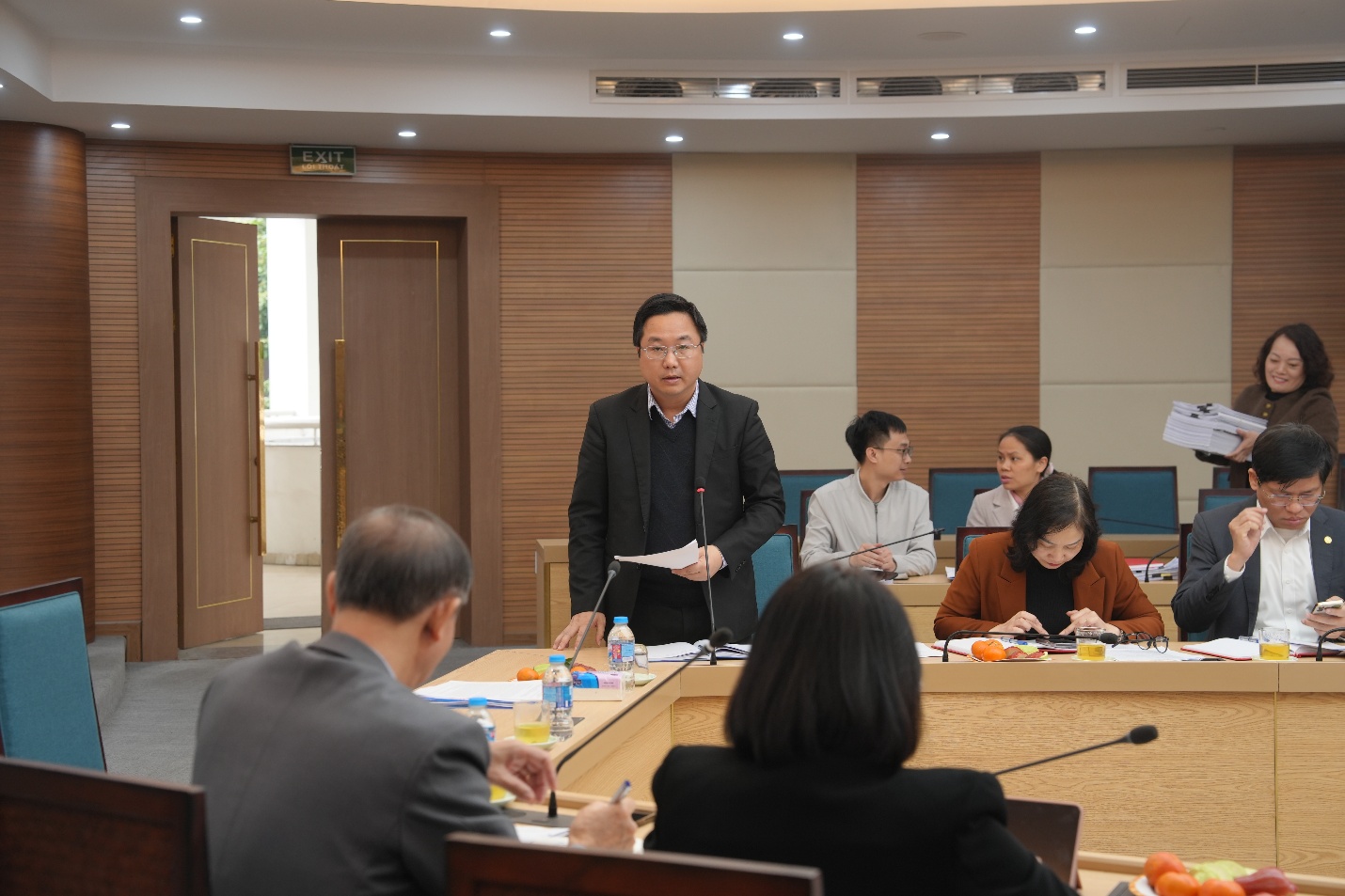 Đoàn kiểm tra liên ngành số 02 thành phố Hà Nội làm việc về công tác an toàn thực phẩm tại xã Gia Lâm- Ảnh 2.