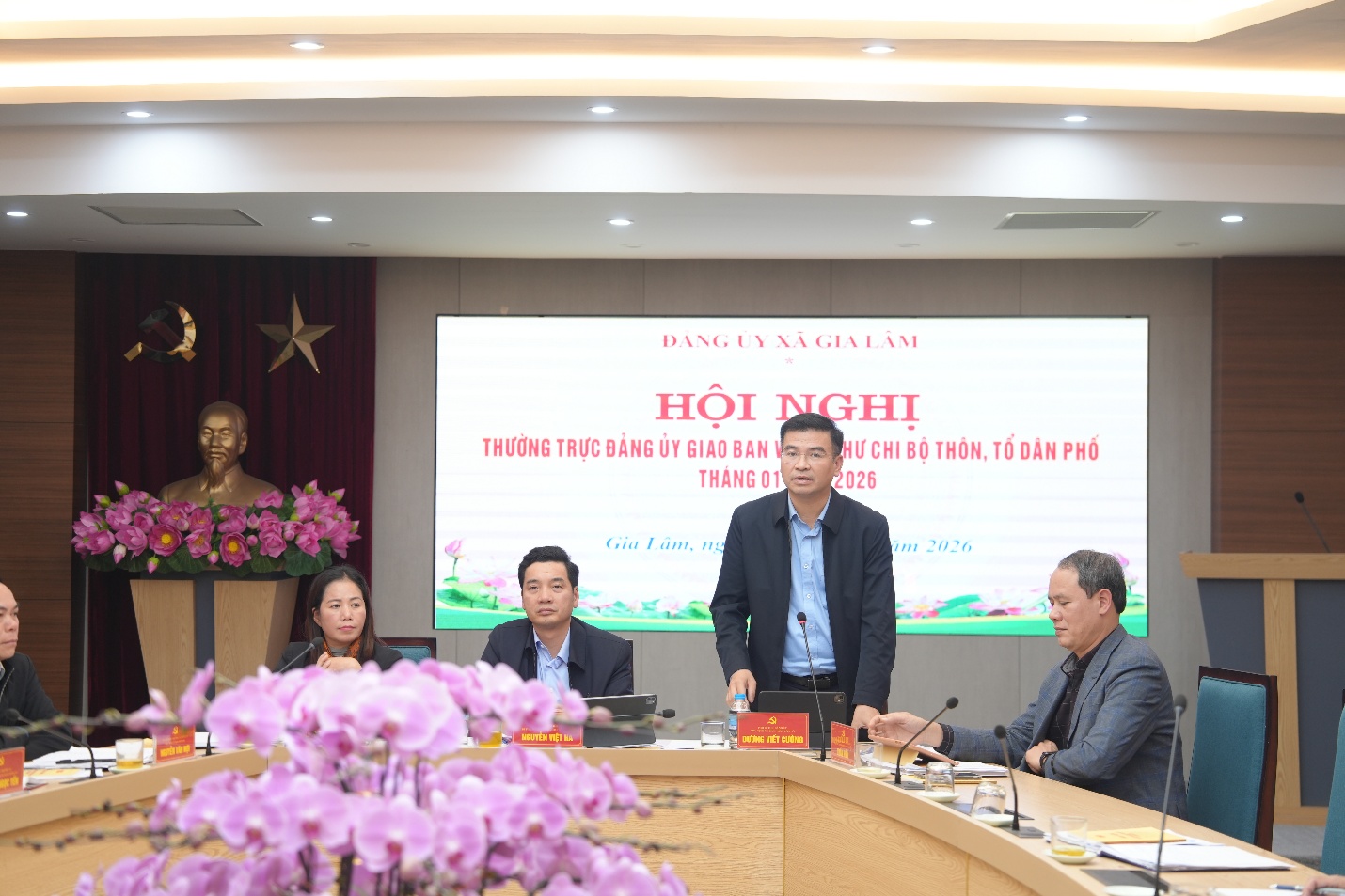 Hội nghị giao ban Bí thư Chi bộ thôn, tổ dân phố tháng 01/2026- Ảnh 3.