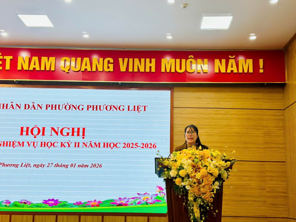 PHƯỜNG PHƯƠNG LIỆT: TĂNG CƯỜNG HIỆU LỰC QUẢN LÝ NHÀ NƯỚC VỀ GIÁO DỤC VÀ AN TOÀN TRƯỜNG HỌC NĂM 2026- Ảnh 3.