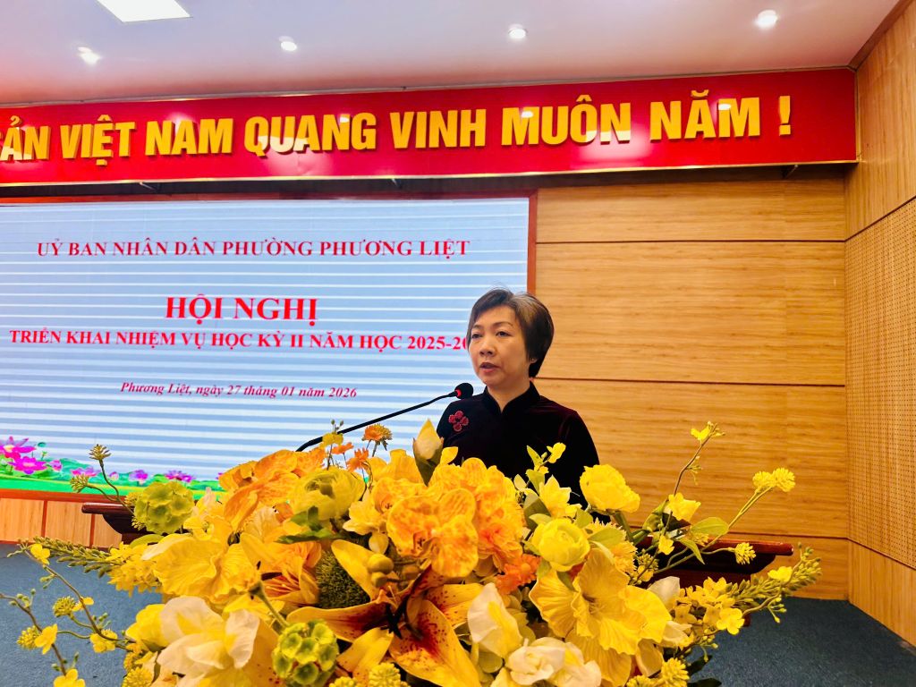 PHƯỜNG PHƯƠNG LIỆT: TĂNG CƯỜNG HIỆU LỰC QUẢN LÝ NHÀ NƯỚC VỀ GIÁO DỤC VÀ AN TOÀN TRƯỜNG HỌC NĂM 2026- Ảnh 4.