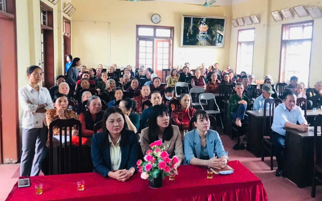 30/30 thôn trên địa bàn xã tổ chức thành công Hội nghị đại biểu Nhân dân năm 2026
