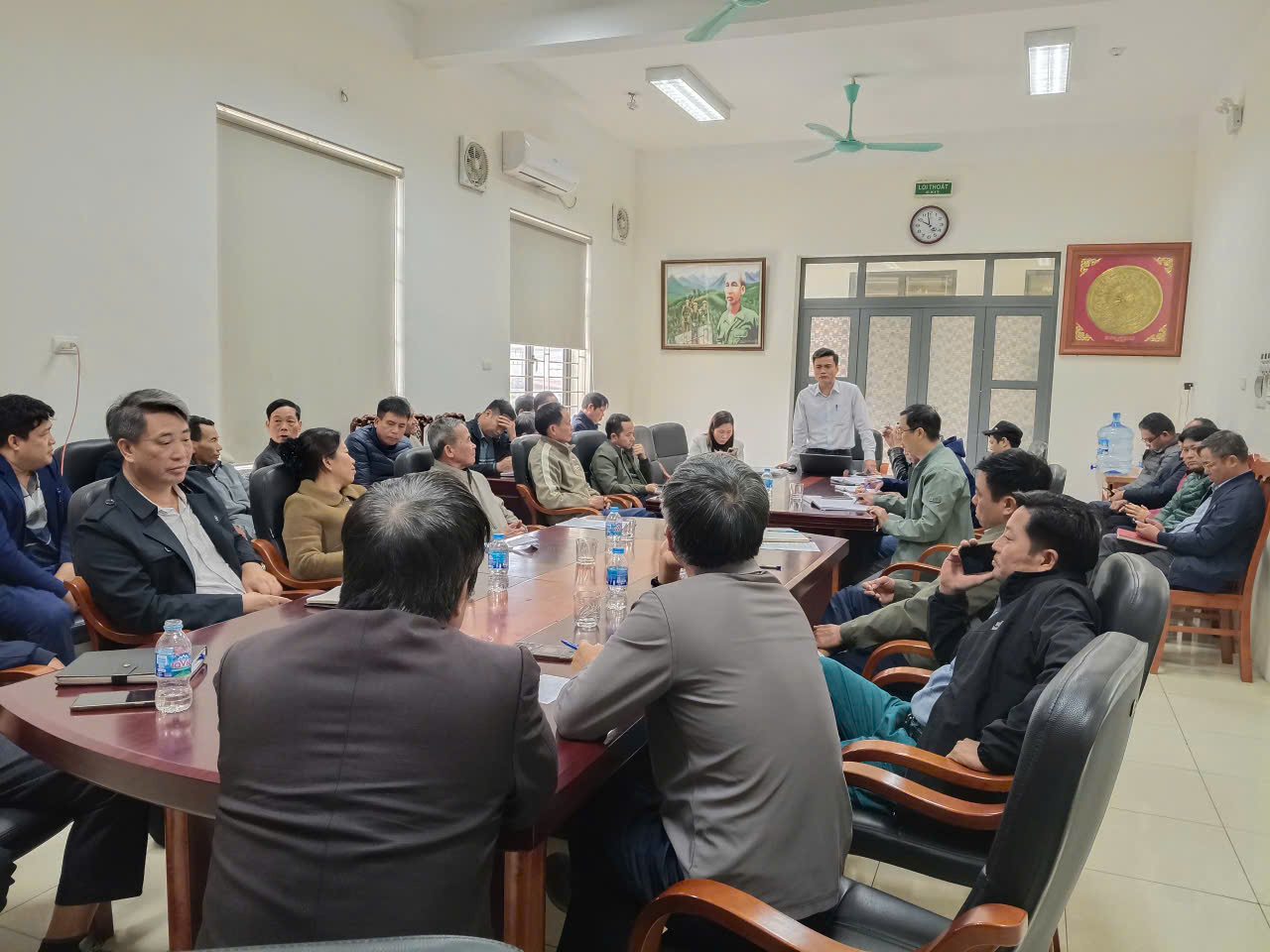 Xã Bình Minh tổ chức hội nghị giao ban sản xuất và triển khai kế hoạch diệt chuột