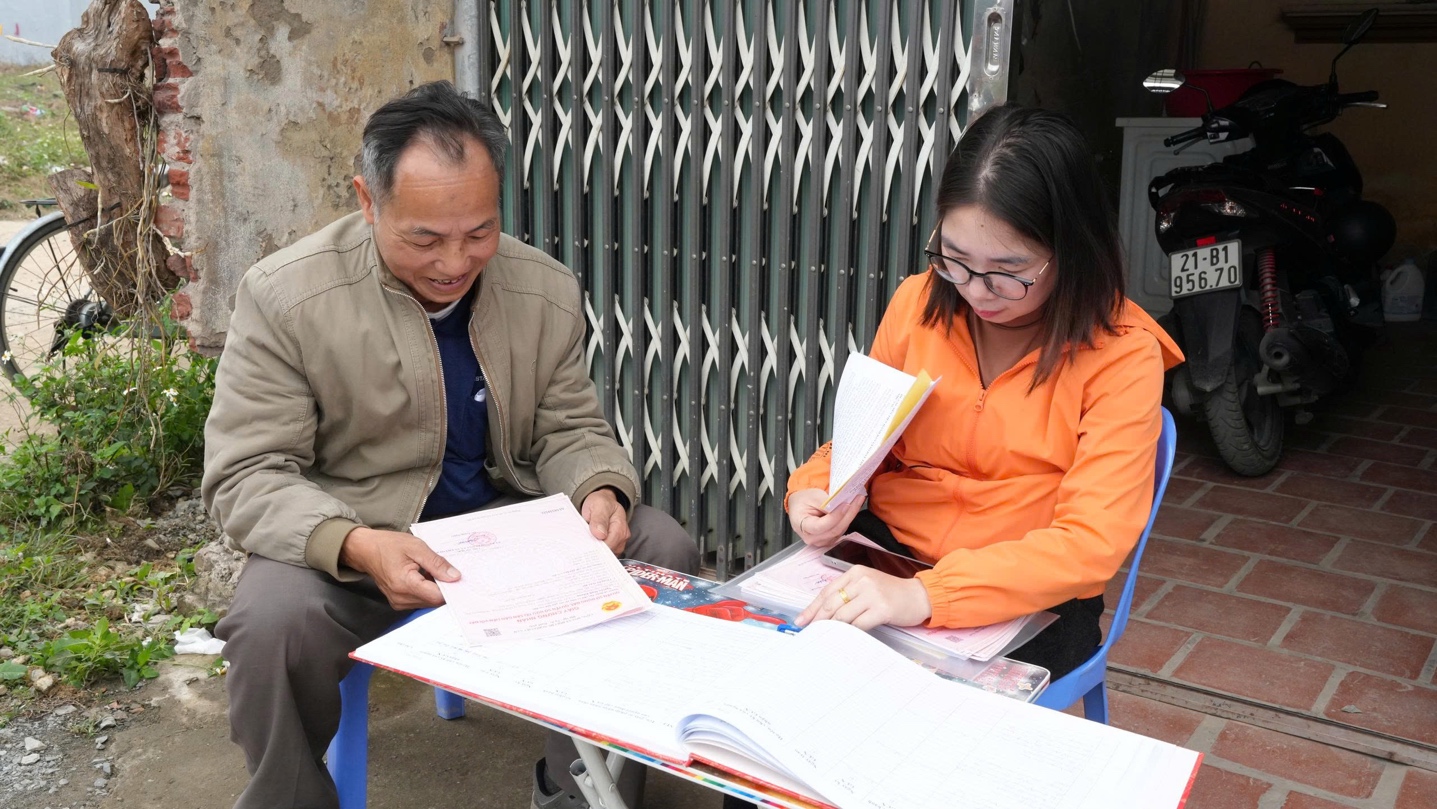 20 hộ gia đình, cá nhân thôn Yên Lũng được giao đất dịch vụ tại thực địa- Ảnh 3.