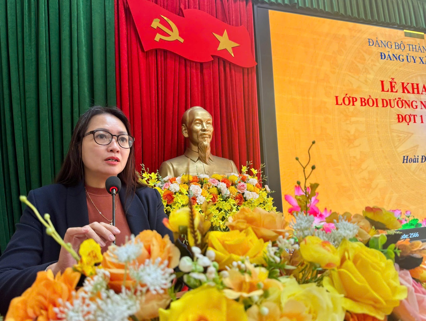 Đảng uỷ xã Hoài Đức tổ chức lớp bồi dưỡng nhận thức về Đảng đợt 1 năm 2026- Ảnh 3.