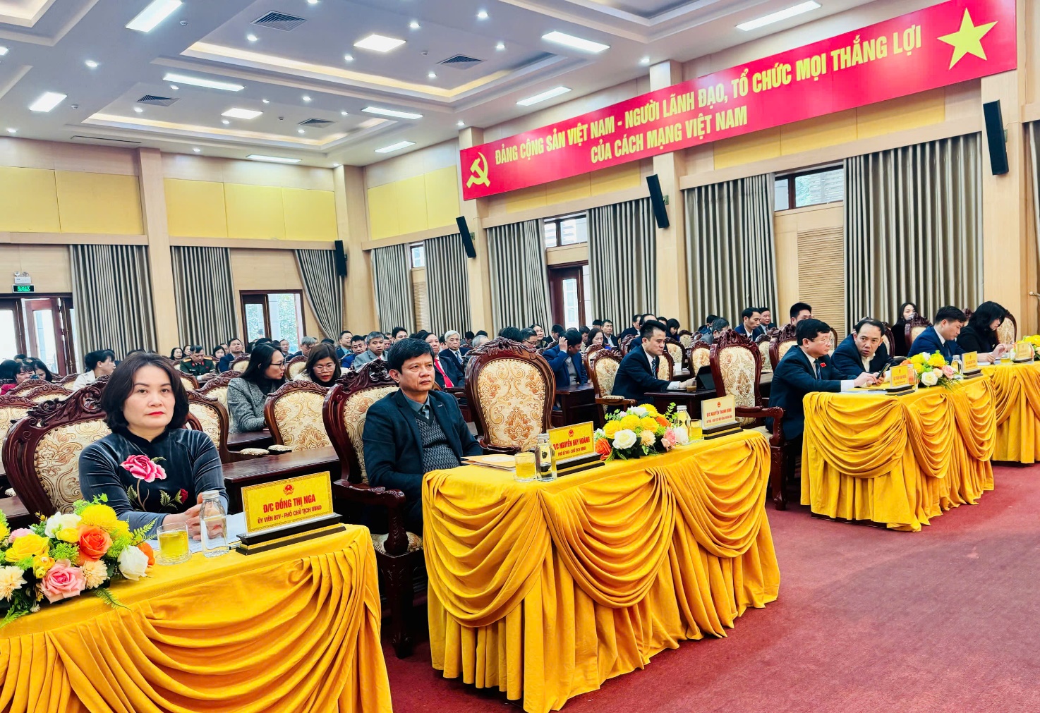 HĐND xã Hoài Đức tổ chức Kỳ họp thứ Năm (Kỳ họp chuyên đề) HĐND xã khóa I, nhiệm kỳ 2021 - 2026- Ảnh 1.