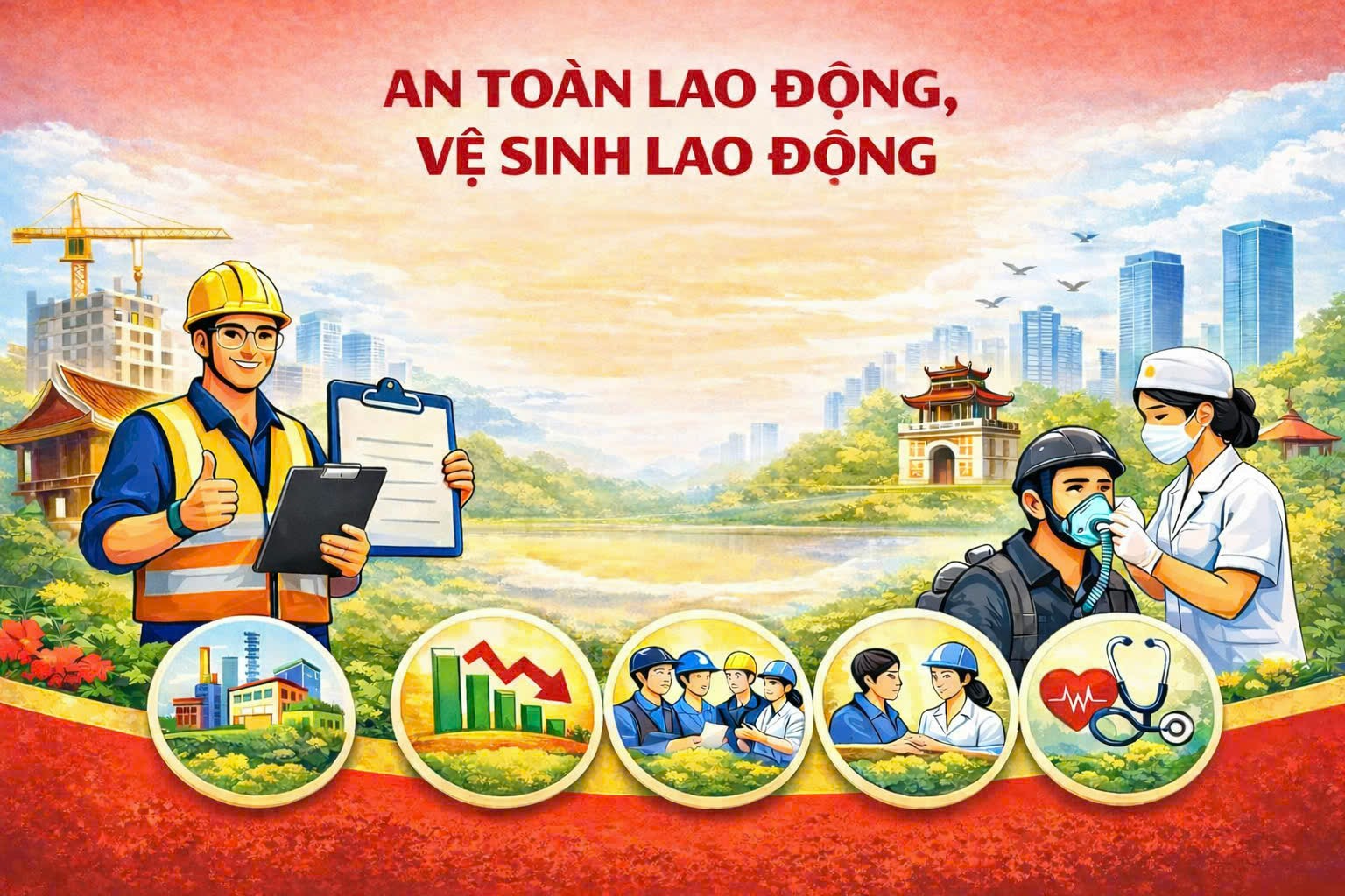 Hoài Đức bảo đảm an toàn, vệ sinh lao động năm 2026- Ảnh 1.